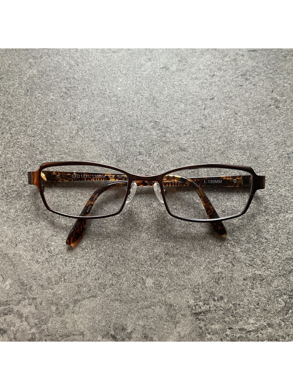 BCBG Maxazria Unisex Eyeglass Frames BETHAN BROWN 51-17 130mm G1